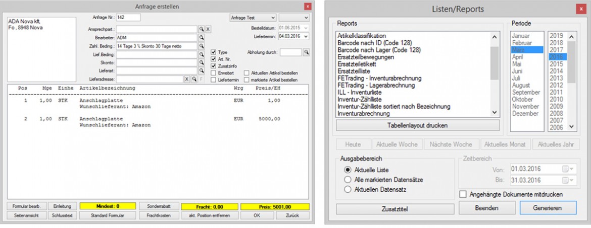 isproNG Order management