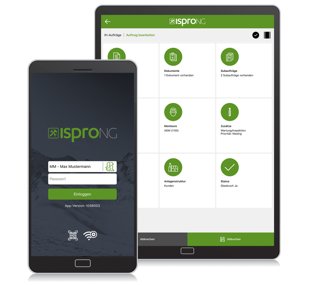 ispro_NG_App für mobile Instandhaltung_CMMS